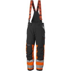 HELLY HANSEN talvihousut Alna 2.0 tummanharmaa/huomio-oranssi